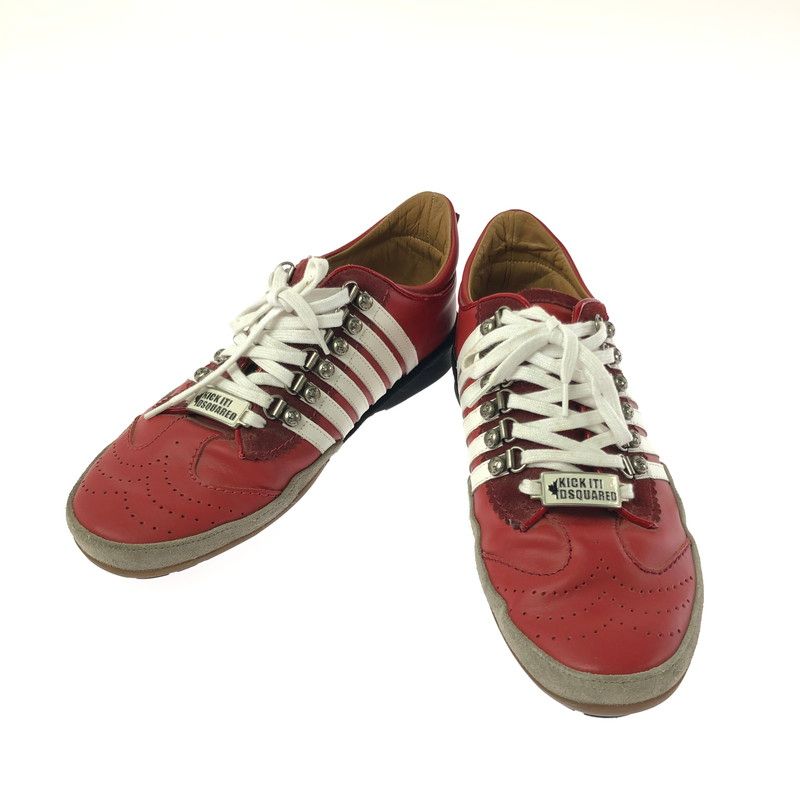 【中古品】 DSQUARED2 LOW CUT SNEAKER ローカット スニーカー シューズ 靴 【163-260803-ki-16-tagh】 6,865円