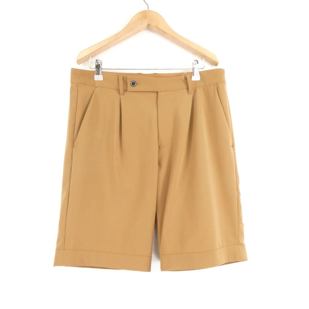 美品 1PIU1UGUALE3 ウノピュウノウグァーレトレ GRP111 戸賀敬城 SHORTS TOGA LIMITED MODEL ショートパンツ V L ポリエステル ポリウレタン ハーフパンツ ゴルフ メンズ AN3840A91