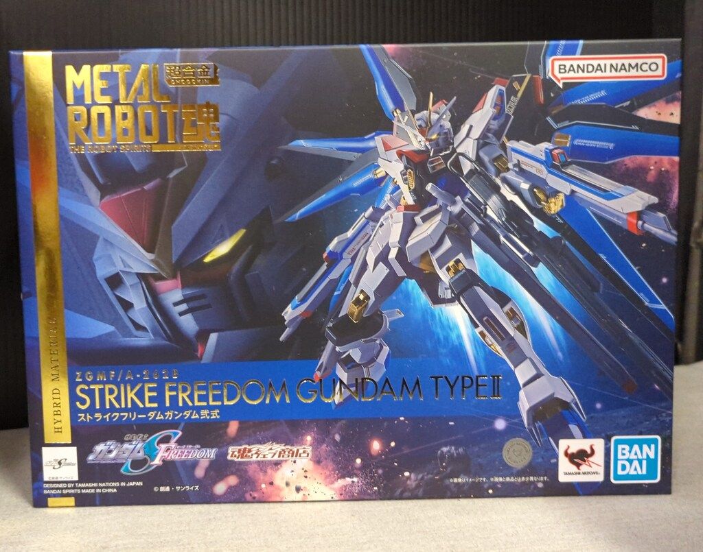BANDAI SPIRITS METAL ROBOT魂 SIDE MS 機動戦士ガンダムSEED FREEDOM ストライクフリーダムガンダム弐式