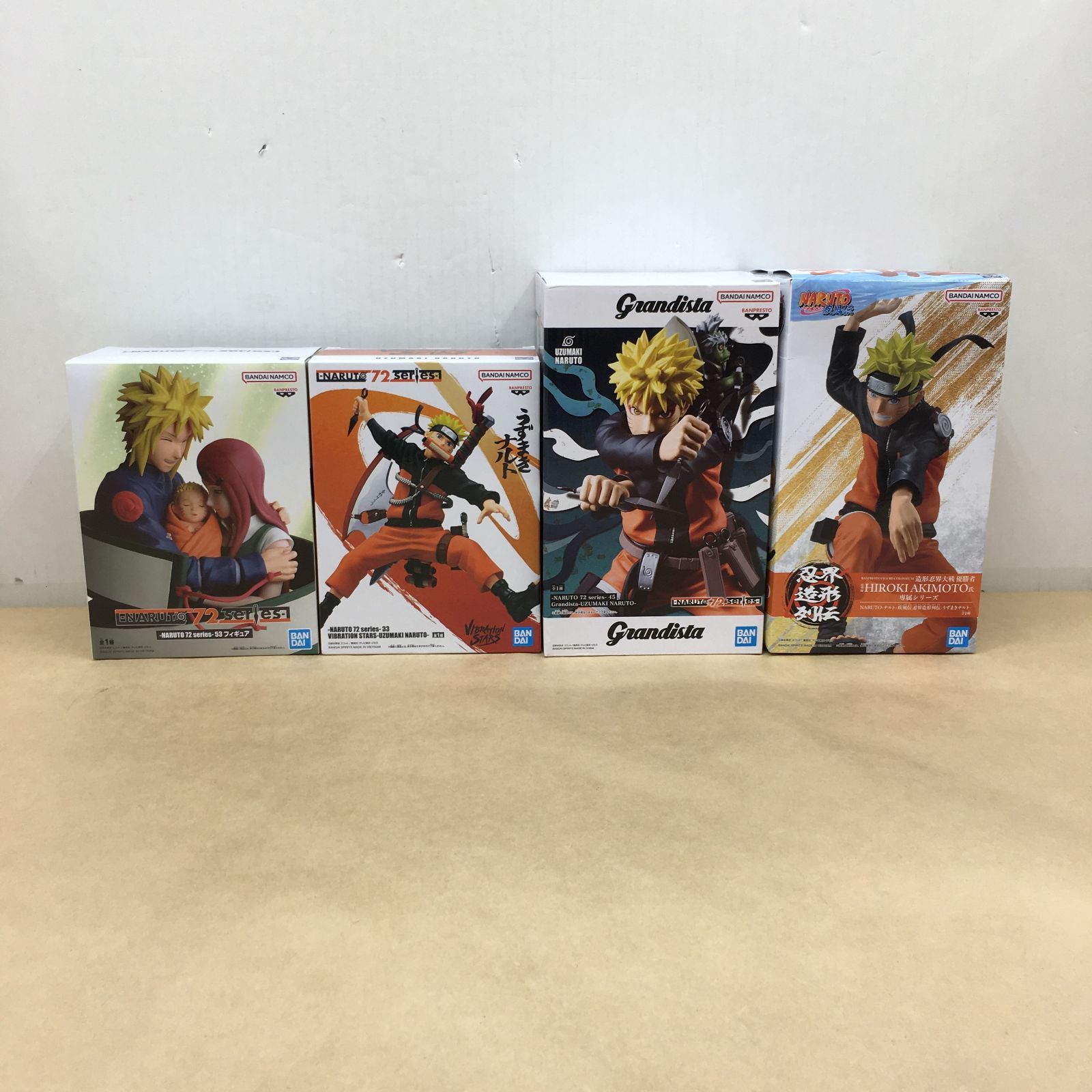 未開封 NARUTO シリーズ フィギュア 4種セット VIBRATION STARS
