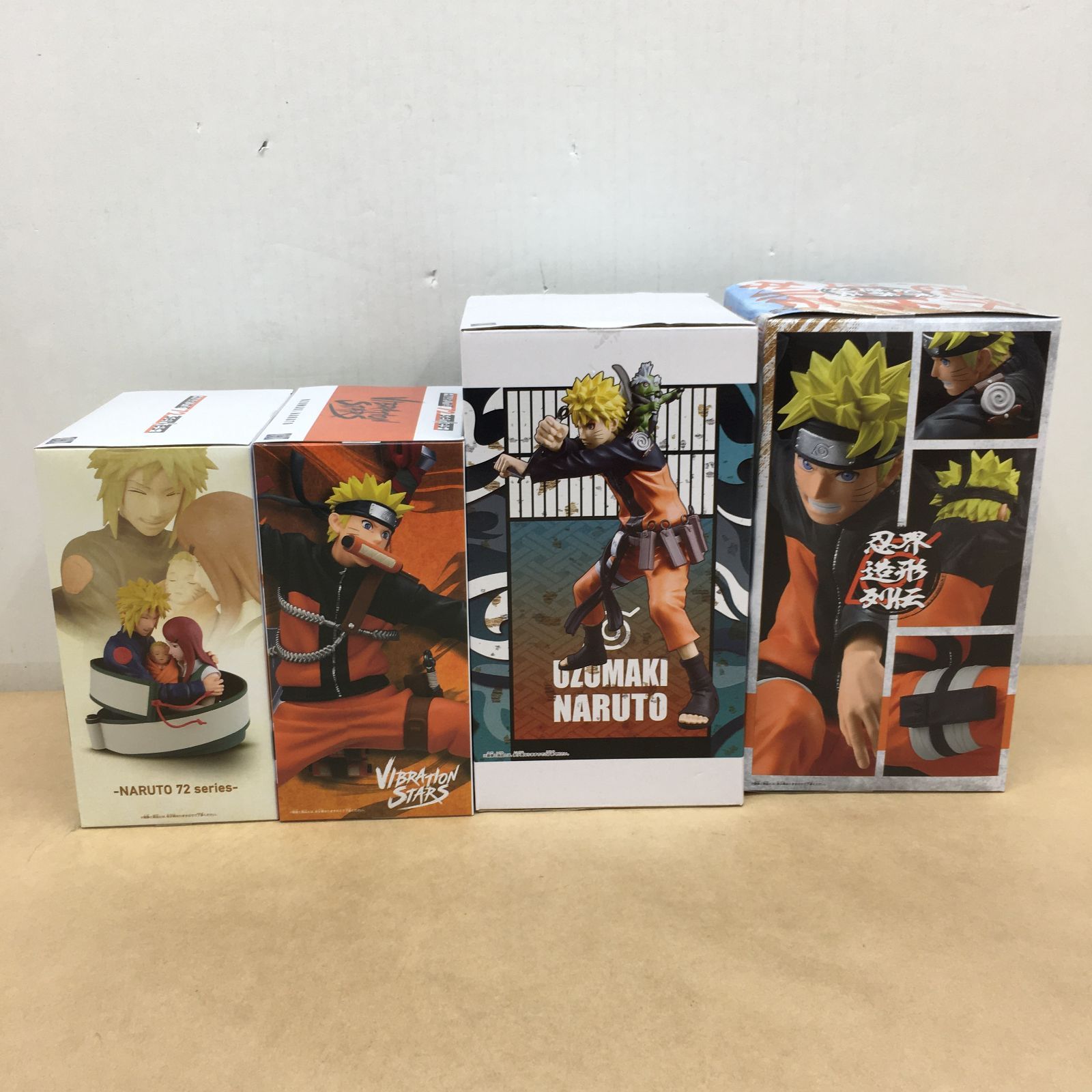 未開封 NARUTO シリーズ フィギュア 4種セット VIBRATION STARS