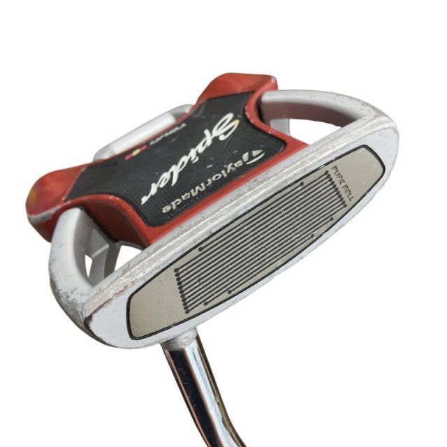 【中古】 テーラーメイド Spider Tour RED 33インチ USA パター PT スチール (フレックスその他) メンズ 男性用 右利き 右用 Cランク ゴルフクラブ