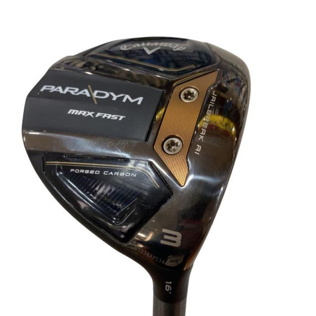 【中古】 キャロウェイ PARADYM MAX FAST 3W レディース フェアウェイウッド FW ELDIO 40 for CW(PARADYM FW) (フレックスL) レディース 女性用 右利き 右用 Cランク ゴルフクラブ