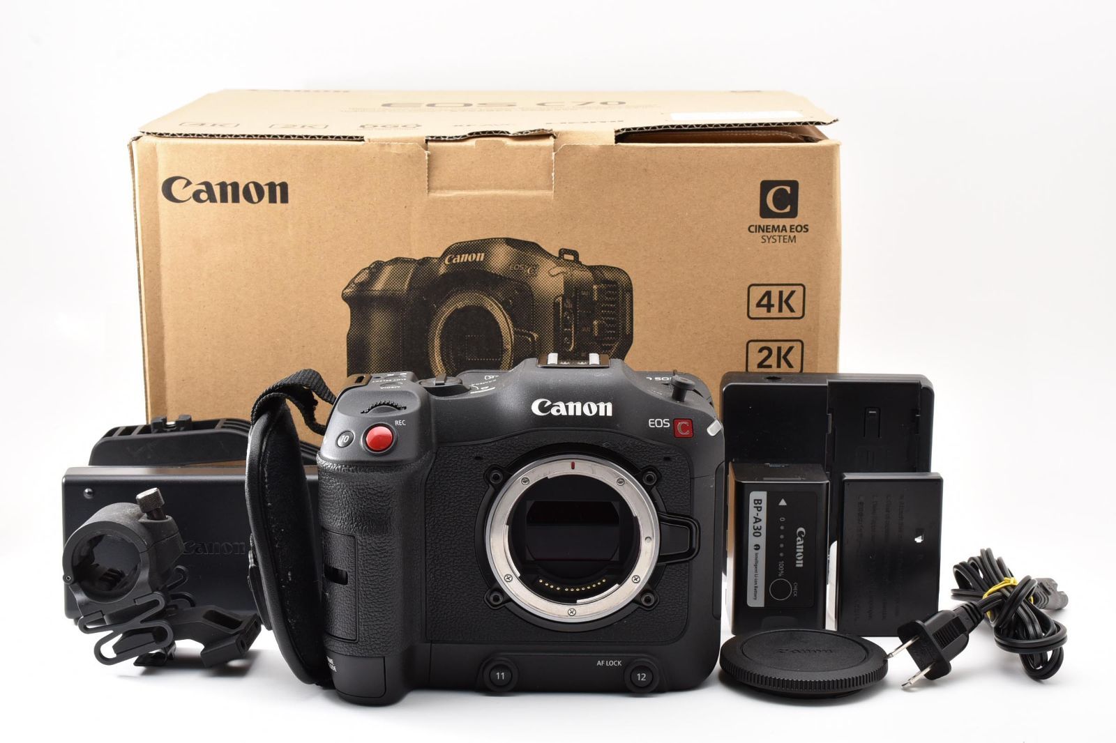 通電1時間。■美品■ CANON EOS C70 ボディ
