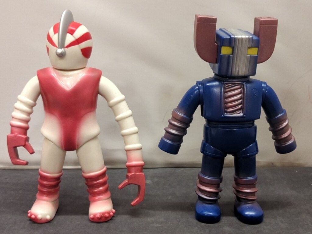 マーミット ビニパラミニヒーロー テナガマン & ジリキマン
