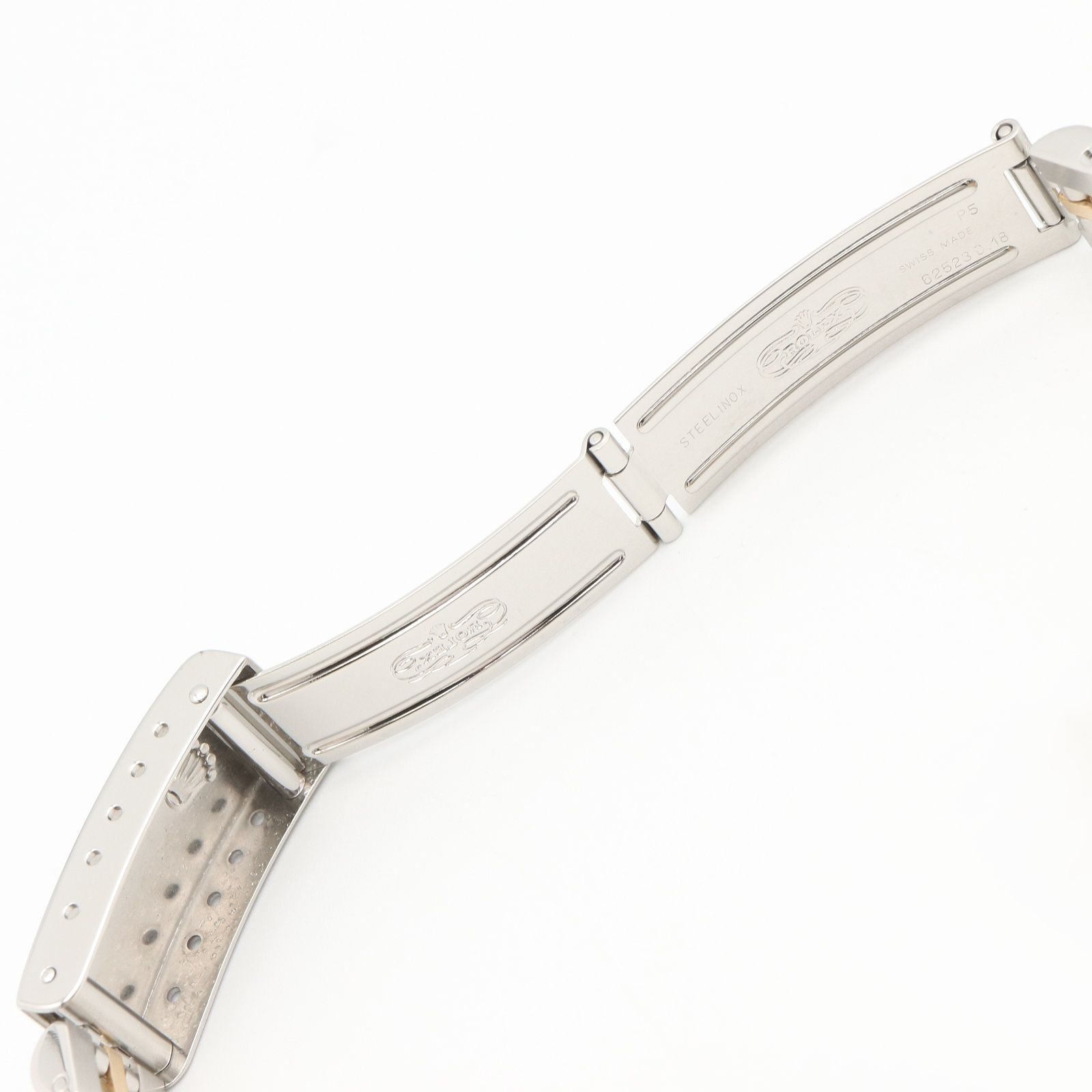 ロレックス ROLEX 腕時計 デイトジャスト E番 69173 CH/BA K18（イエローゴールド） ステンレススチール デイトジャスト E番 レディース Used A