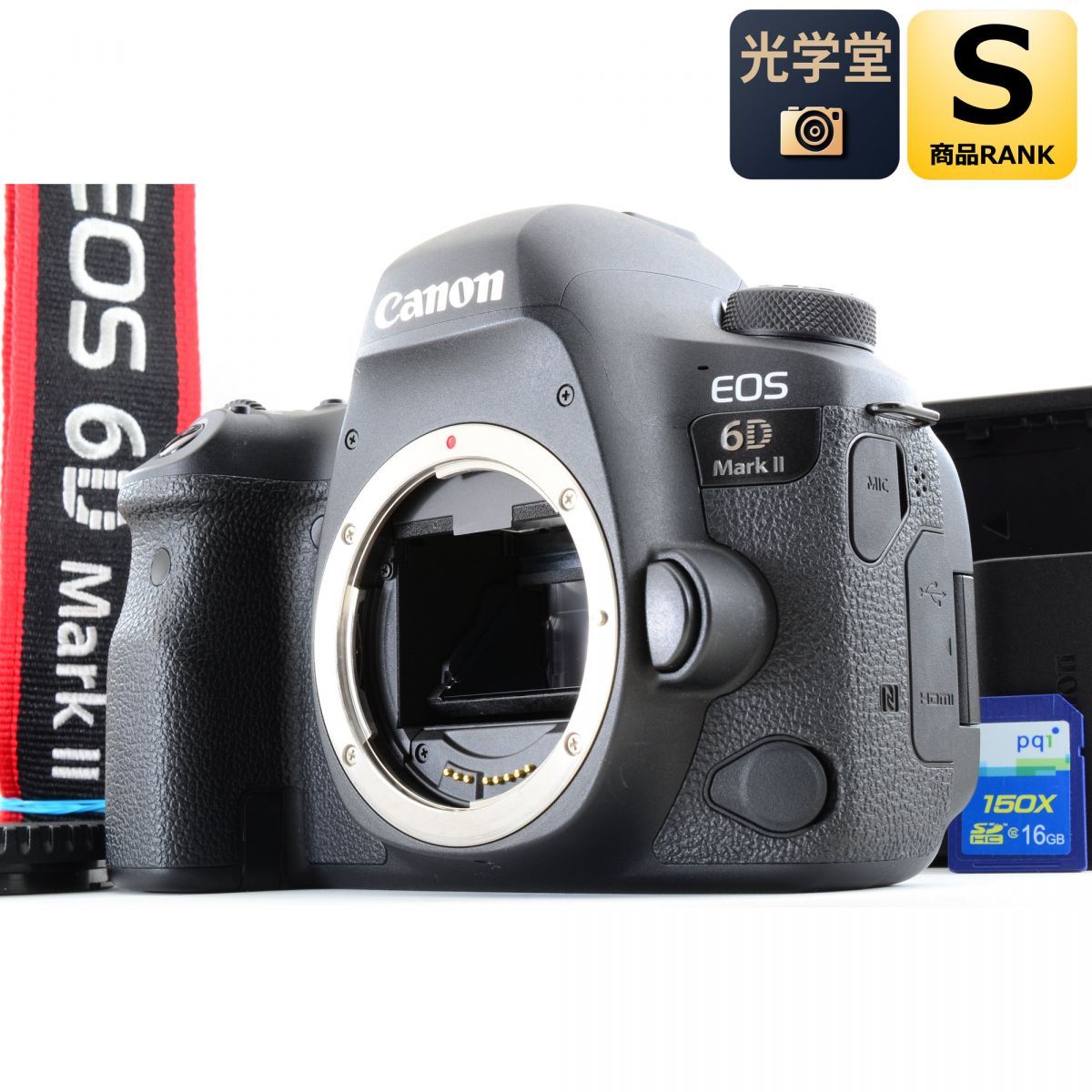Canon EOS 6D Mark II 26.2MP 一眼レフ デジタルカメラ キヤノン