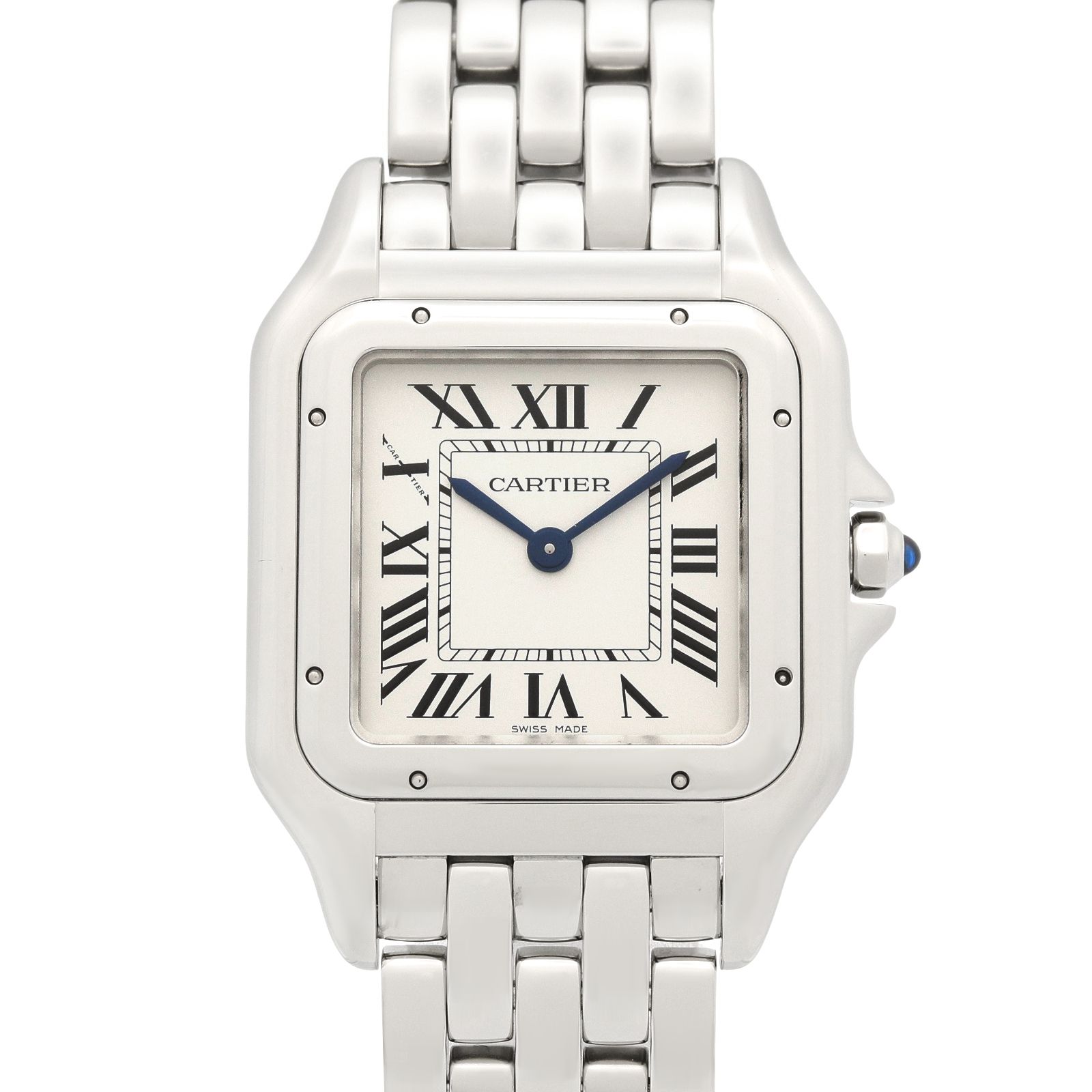 カルティエ CARTIER 腕時計 パンテール ドゥ カルティエ MM WSPN0007 シルバー ステンレススチール パンテール ドゥ カルティエ MM レディース Used A