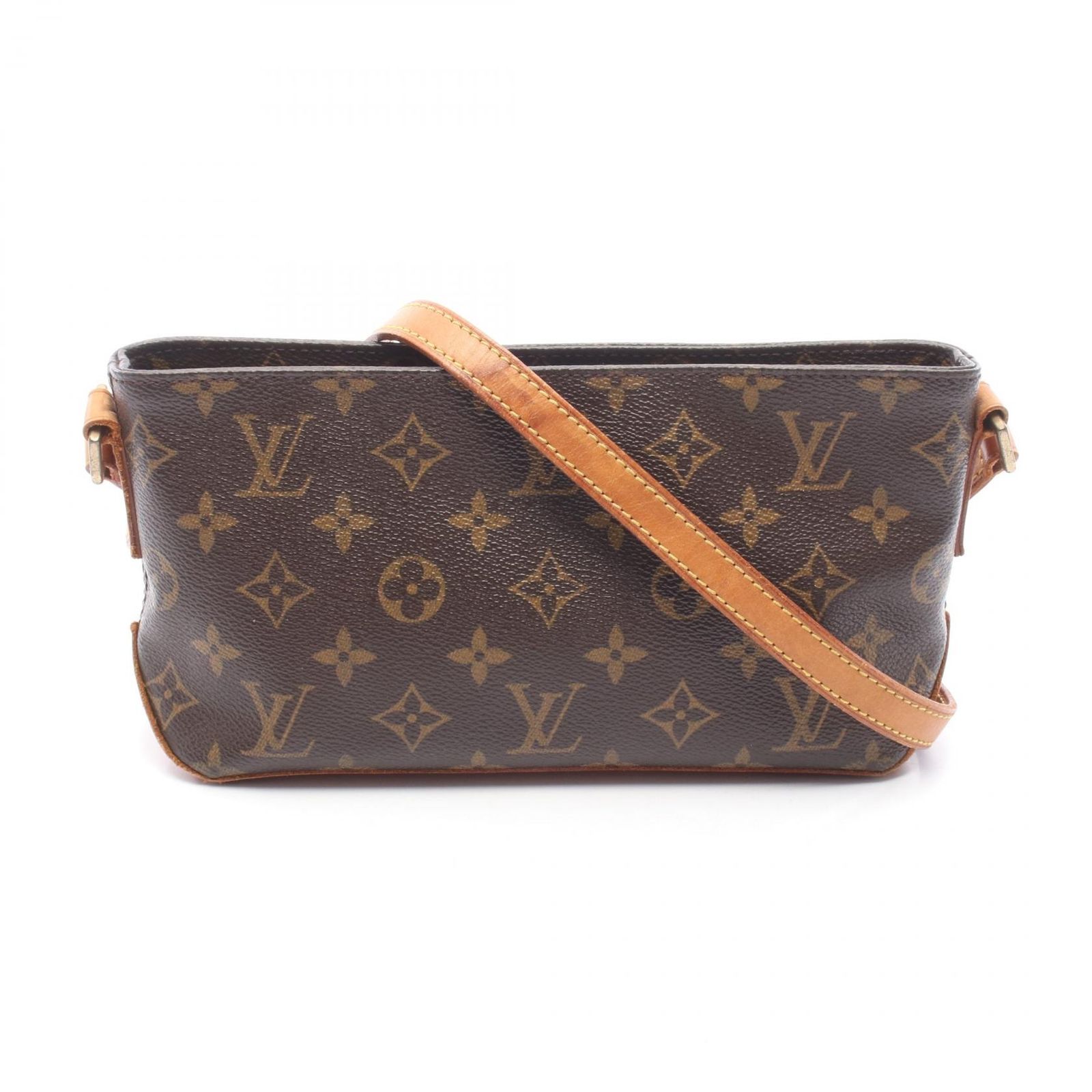 ルイ・ヴィトン LOUIS VUITTON ショルダーバッグ トロター モノグラム M51240 PVCコーティングキャンバス レザー トロター レディース Used B 57,480円