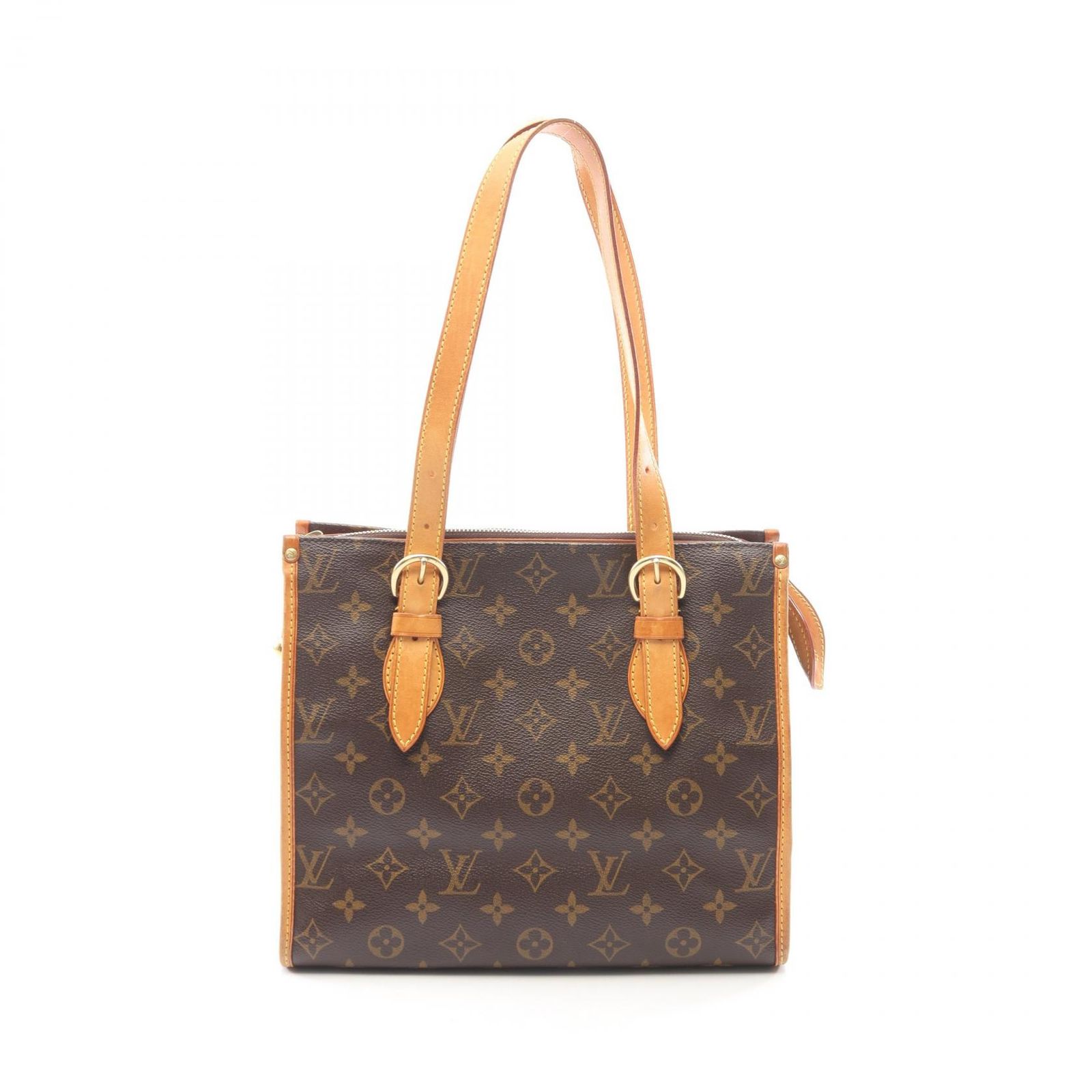 ルイ・ヴィトン LOUIS VUITTON トートバッグ ポパンクール オ モノグラム M40007 PVCコーティングキャンバス レザー ポパンクール・オ レディース Used B 58,190円