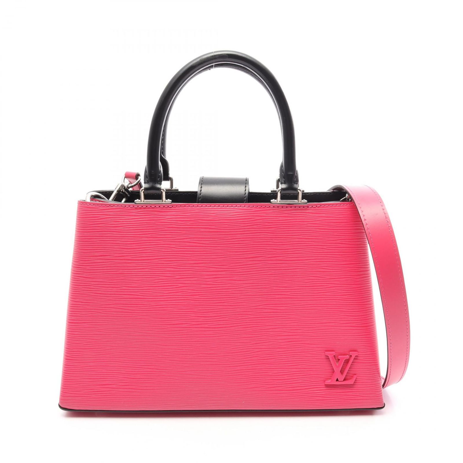 ルイ・ヴィトン LOUIS VUITTON ハンドバッグ クレベールPM 2WAY M51347 ホットピンク レザー クルベールPM レディース Used B