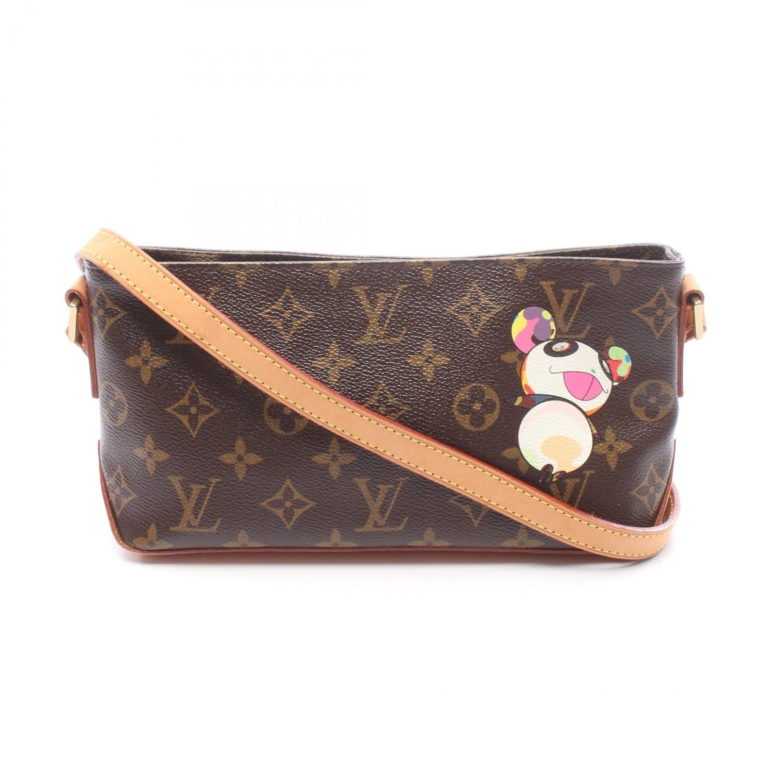 ルイ・ヴィトン LOUIS VUITTON ショルダーバッグ トロター M51241 PVCコーティングキャンバス レザー LV×TM トロター レディース Used A
