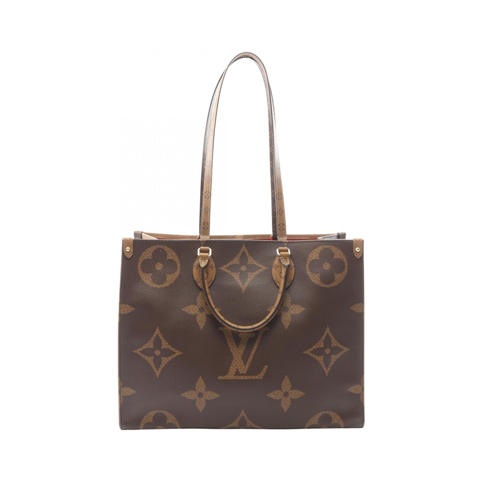 ルイ・ヴィトン LOUIS VUITTON トートバッグ オンザゴーGM 2WAY M44576 PVCコーティングキャンバス オンザゴーGM レディース Used A