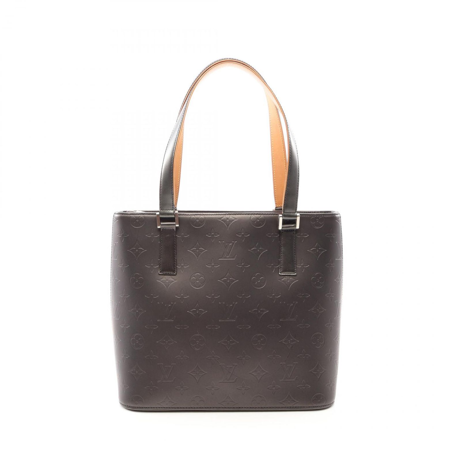 ルイ・ヴィトン LOUIS VUITTON ハンドバッグ ストックトン モノグラムマット ノワール M55112 ノワール レザー ストックトン レディース Used A 64,240円