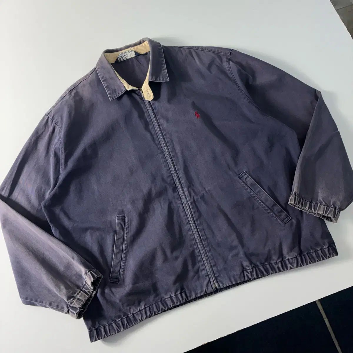 POLO ポロ ラルフローレン ウォッシュド パープル バラクーダ ジャケット