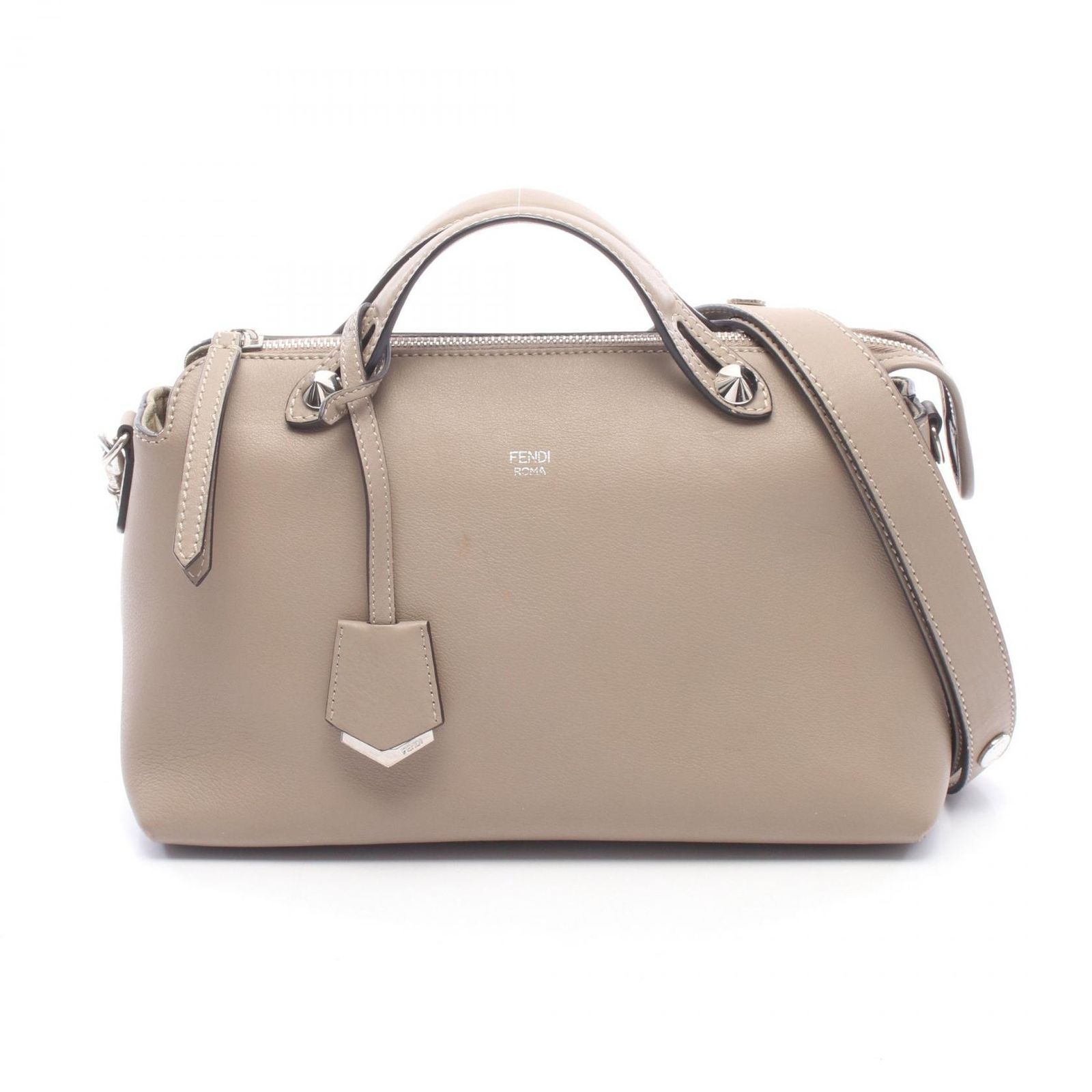 フェンディ FENDI ハンドバッグ BY THE WAY MEDIUM バイザウェイ ミディアム 2WAY 8BL124-1D5 グレージュ レザー バイザウェイ ミディアム レディース Used B