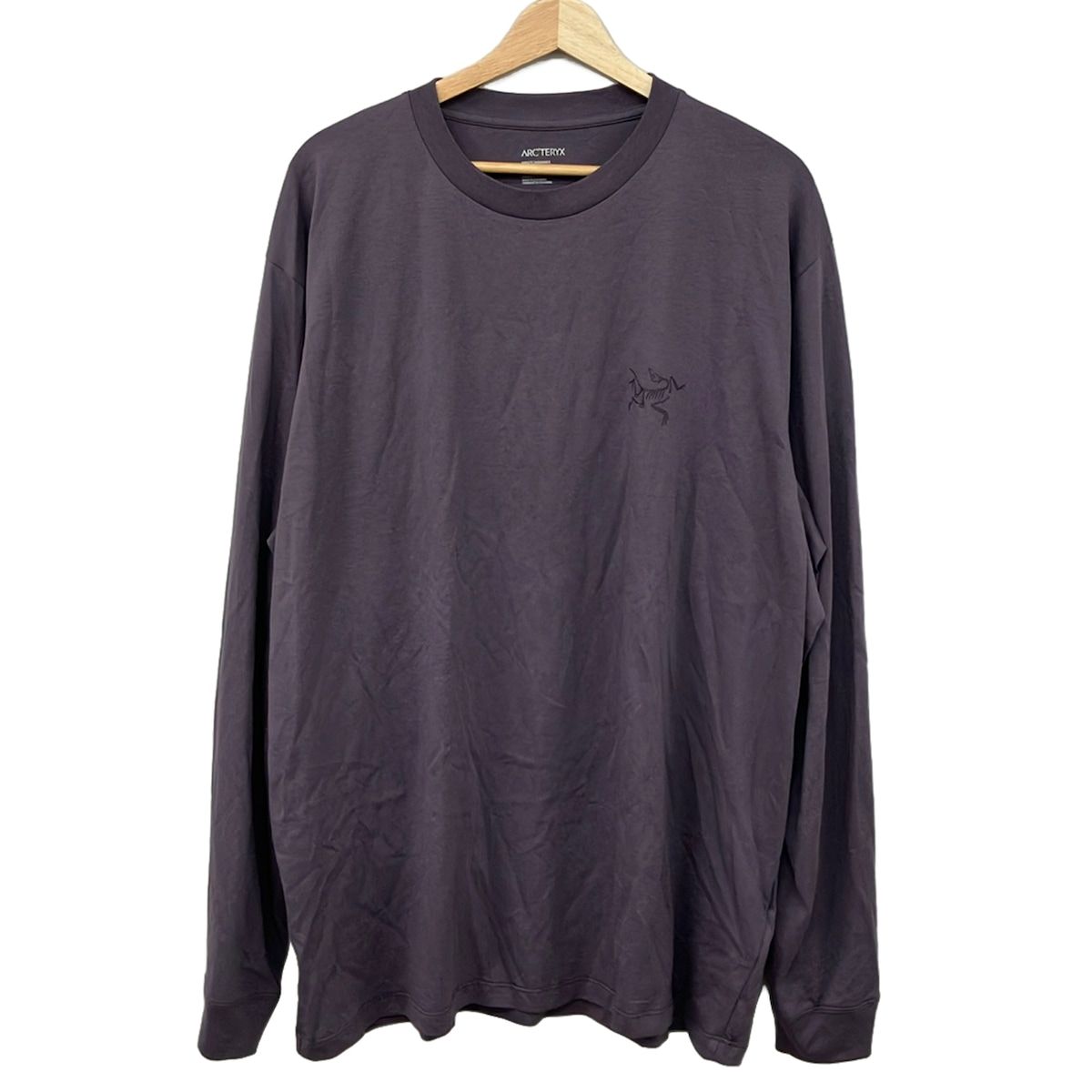 ARC'TERYX(アークテリクス) 長袖Tシャツ サイズXL メンズ美品 - ライトパープル クルーネック