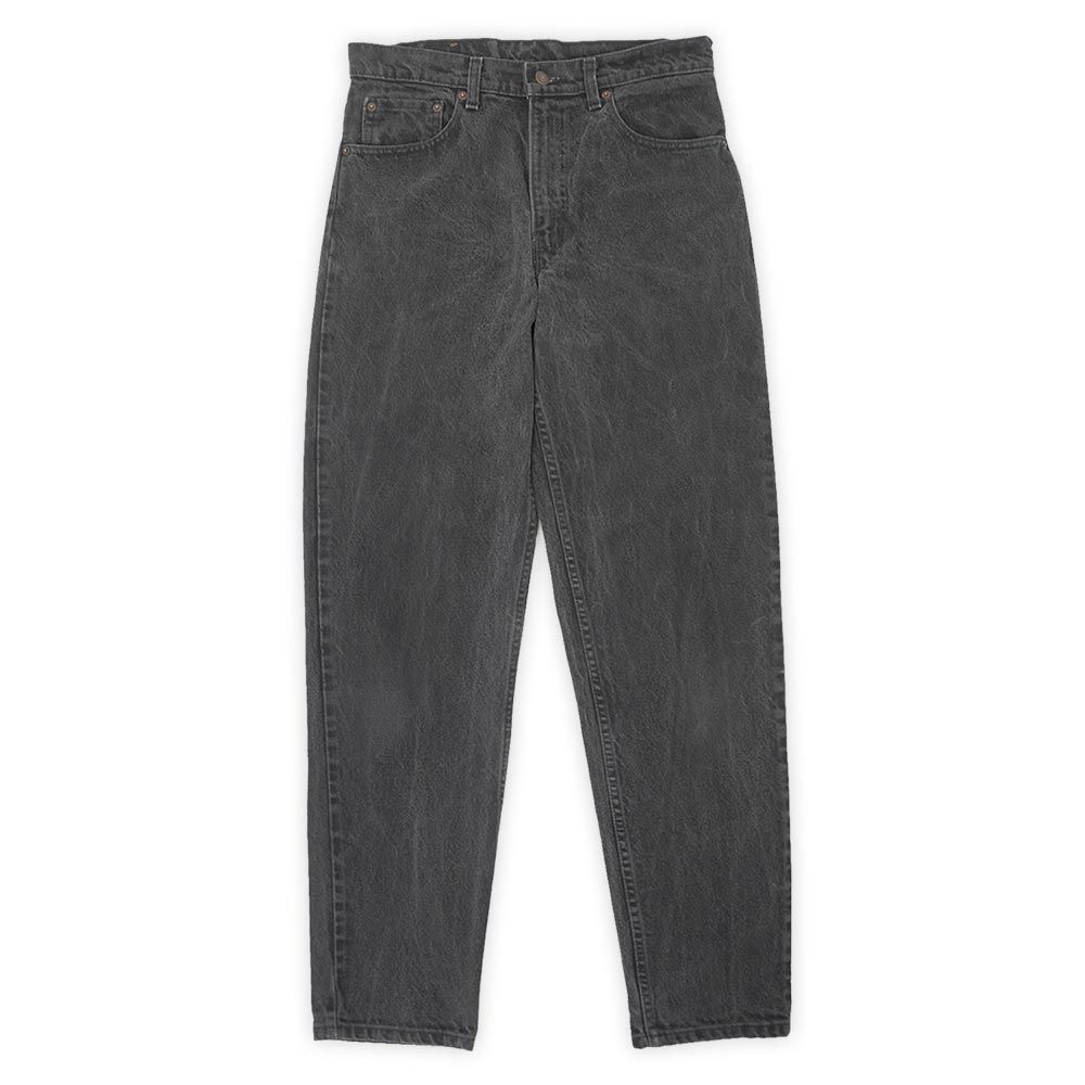 リーバイス Levi's 90s 90年代 550 ブラックデニムパンツ MADE IN USA アメリカ製 BLACK バギー 560 ジーンズ ヴィンテージ 古着 メンズ ズボン パンツ 黒 W32 L32【中古】