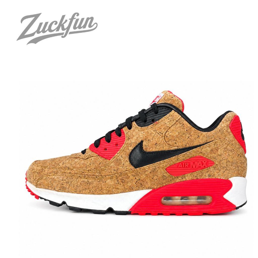NIKE AIR MAX 90 ANNIVERSARY CORK エア マックス 90 アニバーサリー コルク ブラウン レッド ブラック 黒 メンズ ナイキ スニーカー 27.5 cm U01192