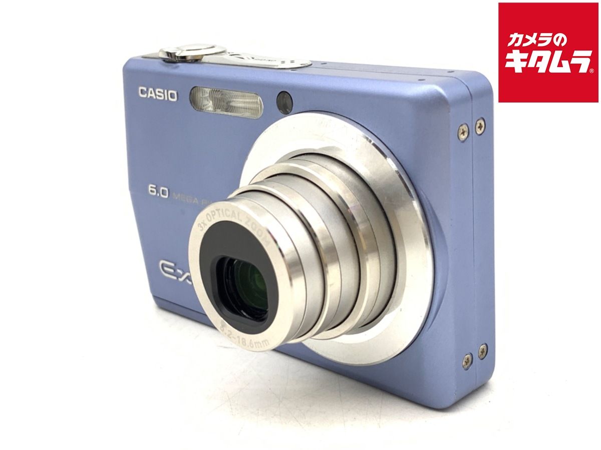 【中古】 【良品】 カシオ（CASIO）EX-Z600 ブルー【600万画素】