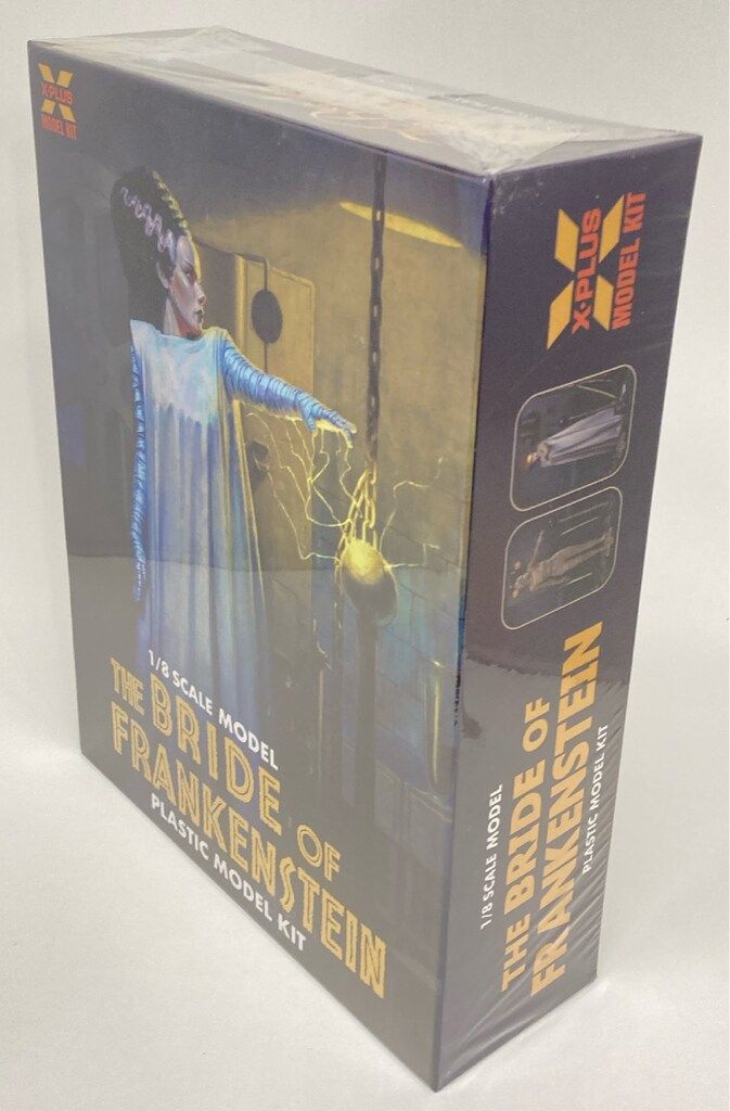 X PLUS PLASTIC MODEL KIT THE BRIDE OF FRANKENSTEIN 1/8スケール