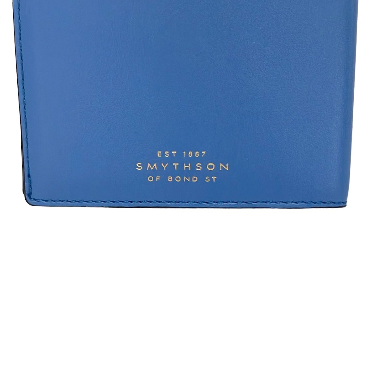 SMYTHSON(スマイソン) 小物入れ美品 - ライトブルー パスポートケース