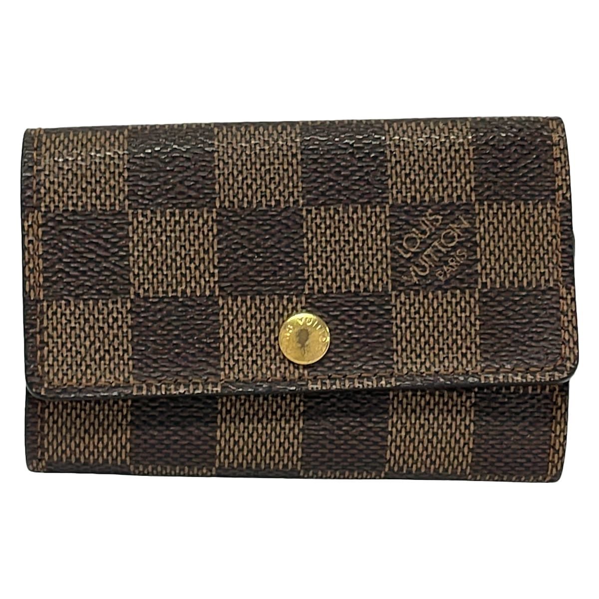 LOUIS VUITTON(ルイヴィトン) キーケース ダミエ ミュルティクレ6 N62630 エベヌ