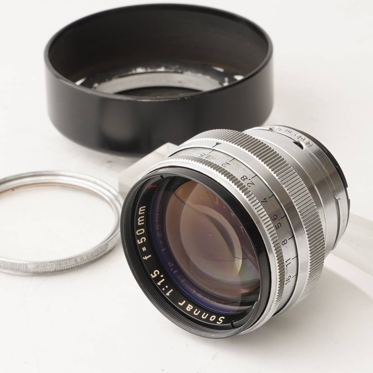 コンタックス Contax カールツァイス Carl Zeiss Sonnar 50mm F1.5 Contax RFマウント レンジファインダー