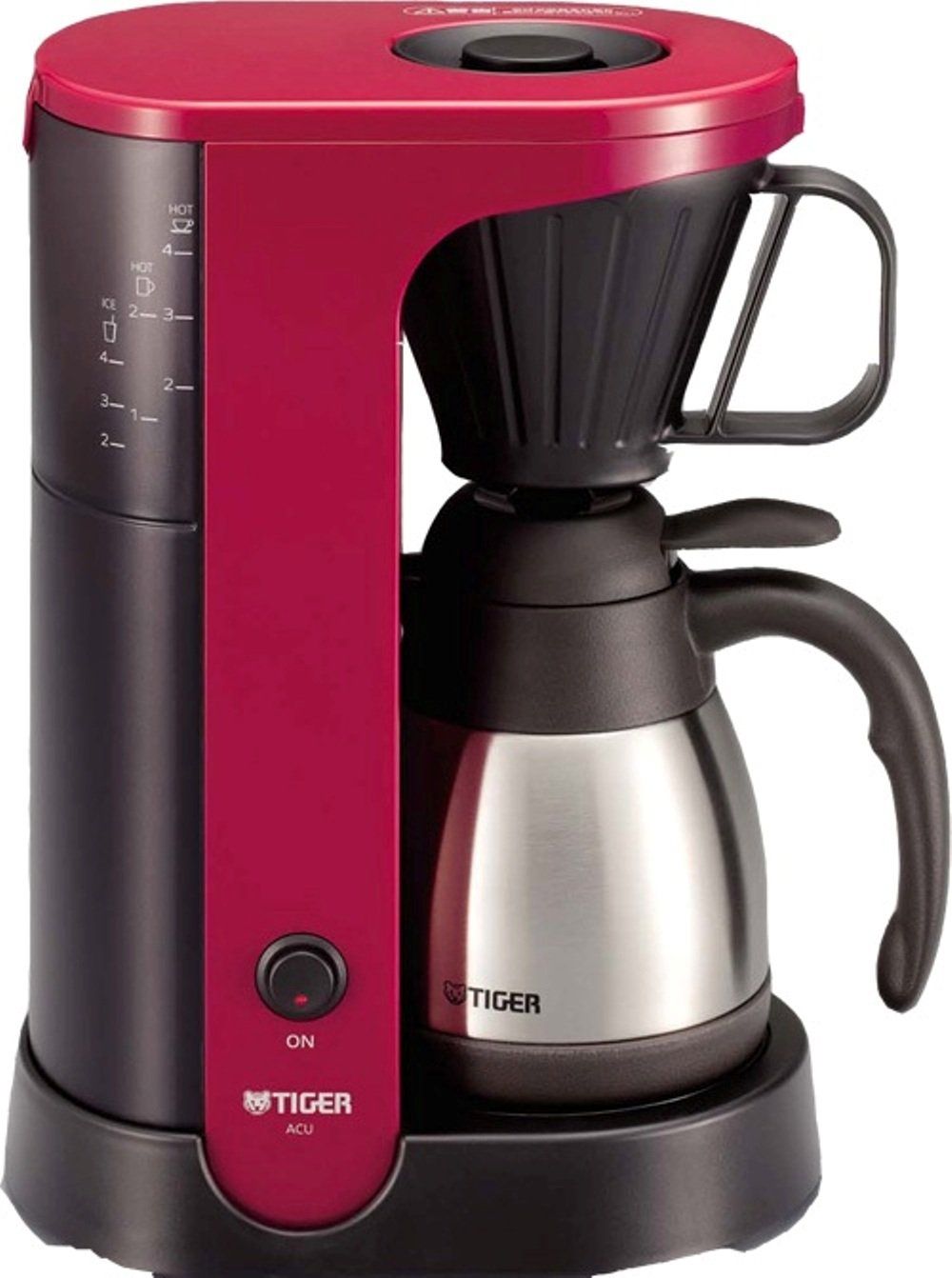 TIGER コーヒーメーカー 真空ステンレスサーバータイプ 4杯用 カフェルビー ACU-A040RE 10,074円