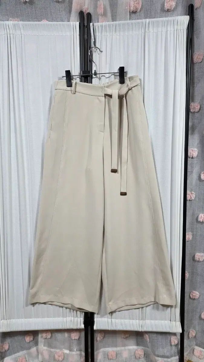 高級夏ミールファワイドフィットズボン（77）新品