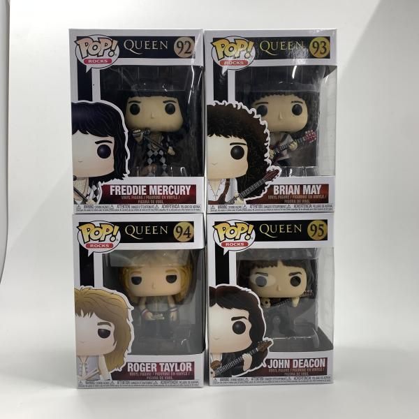 【中古】開封）FUNKO POP！ ROCKS QUEEN 4体セット[10]
