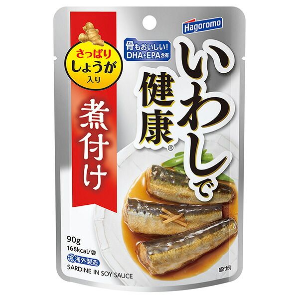 はごろもフーズ いわしで健康 煮付け 90gパウチ×12個入×(2ケース)| 送料無料 一般食品 イワシ 和食 惣菜 ストック 魚介 海鮮 ケース買い まとめ買い 業者 仕入れ 大量 イワシ缶 鰯缶 青魚