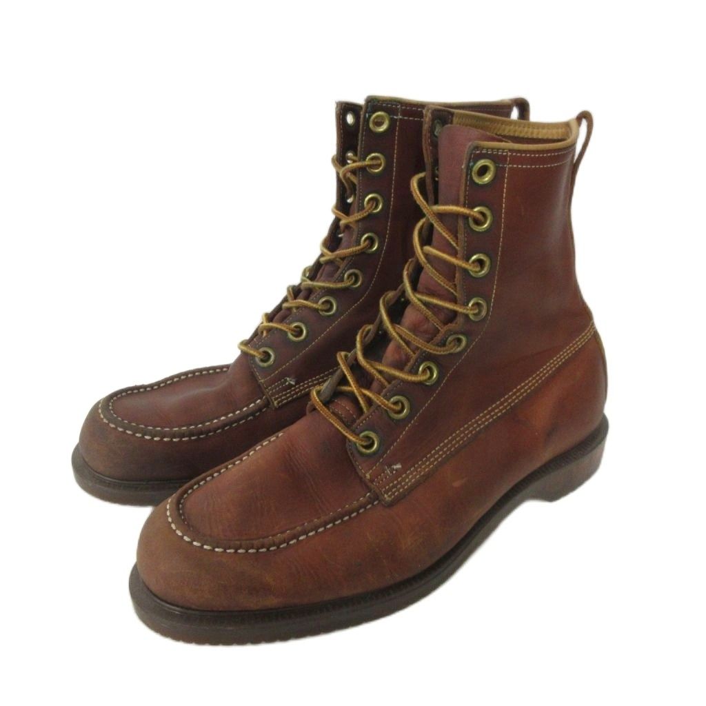 Thorogood ソログッド WEINBRENNER レースアップ ワークブーツ 10 1/2EE ブラウン レザー 本革 シューズ 靴