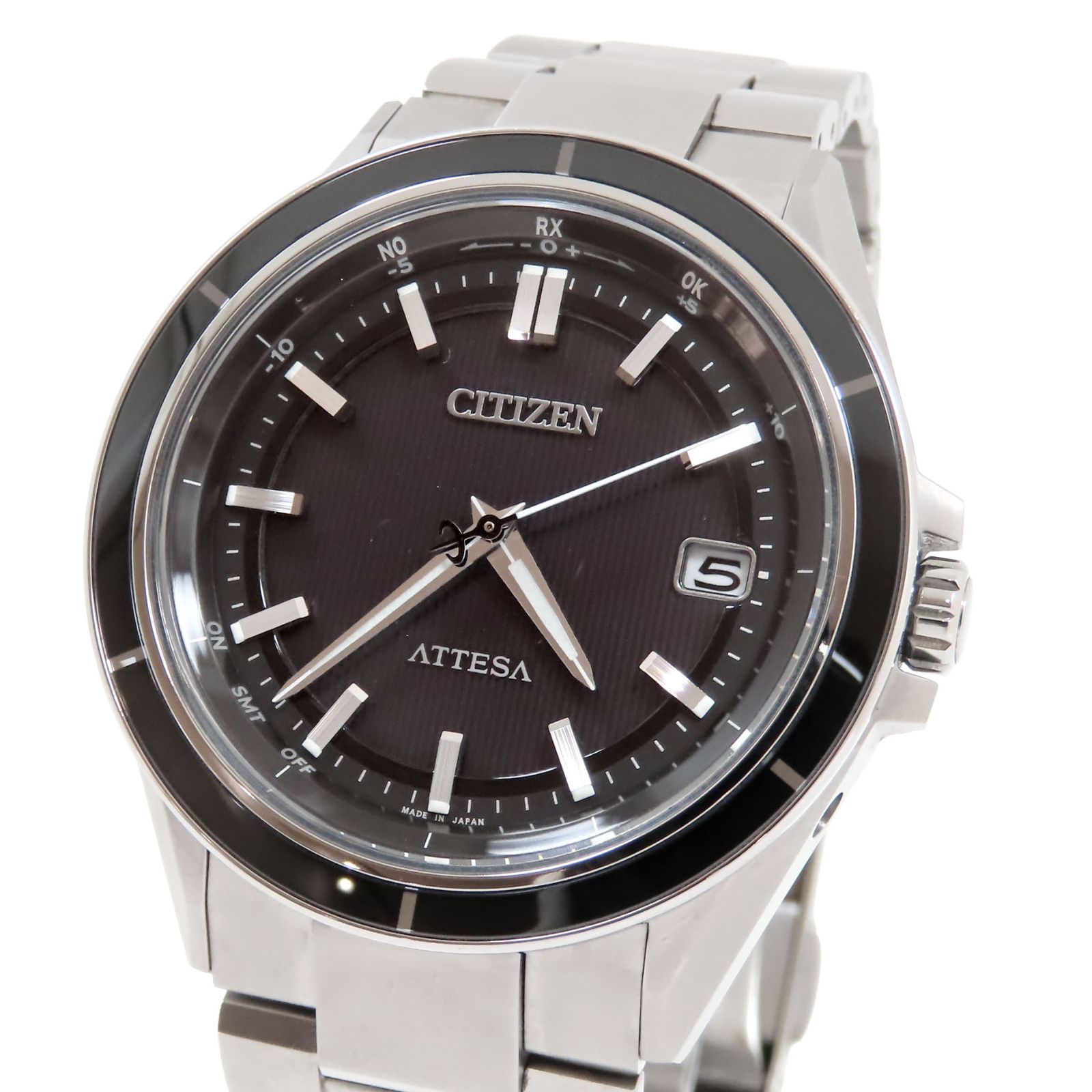 CITIZEN シチズン アテッサ アクトライン CB3030-76E H128-001R701 ブラック文字盤 Ti チタン 約86.3g 腕時計 ソーラー メンズ 送料無料【未使用】241001036201 59,400円