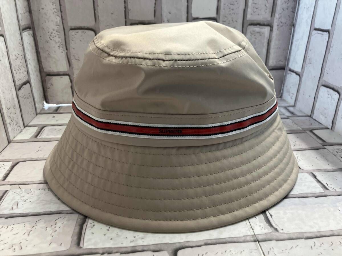 Supreme シュプリーム ハット 22AW シリコン ストライプ クラッシャーハット バケットハット ストリート