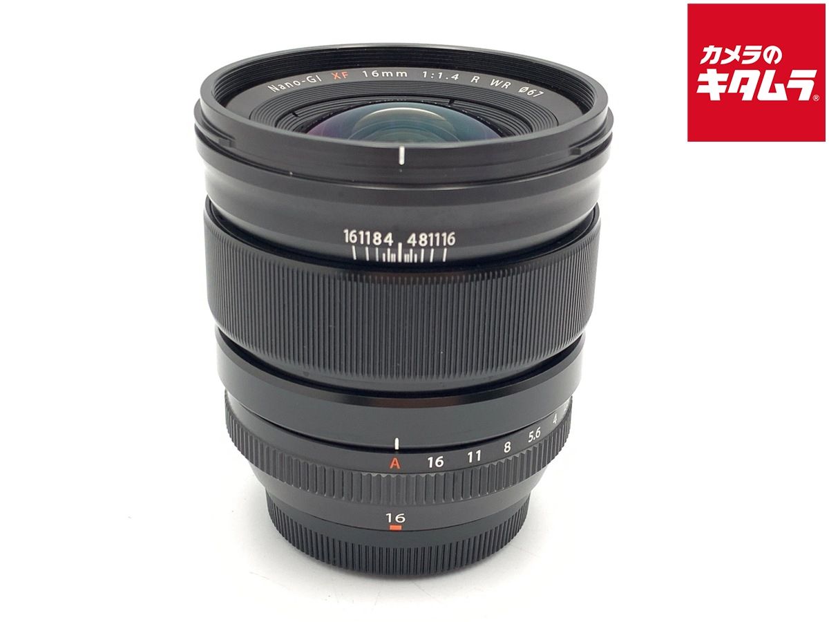 【中古】 【良品】 フジフイルム XF16mm F1.4 R WR