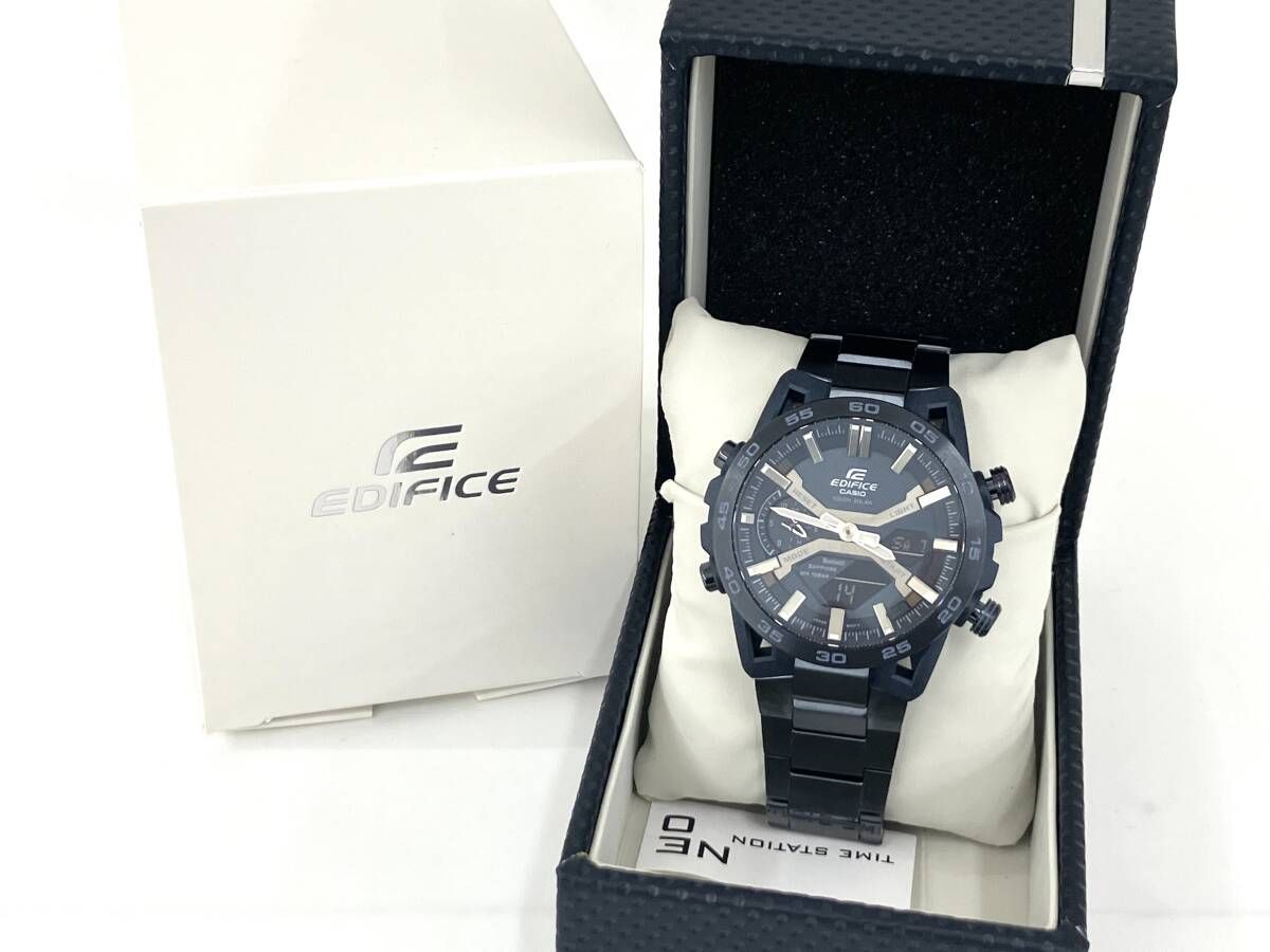 CASIO EDIFICE カシオ エディフィス ECB-2000 腕時計 メンズ腕時計 電波ソーラー 箱付き BOX