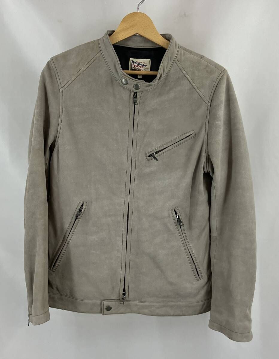 ★ The Duffer of St.GEORGE ザ ダファー オブ セントジョージ シングルライダース 277068 サイズ L グレー 冬 6,997円