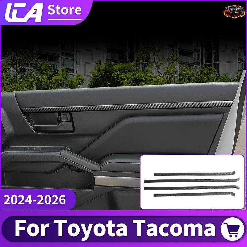 トヨタ 4ランナー タコマ 2024-2026 センターダッシュボードトリムパネル ABS改造スタイリング