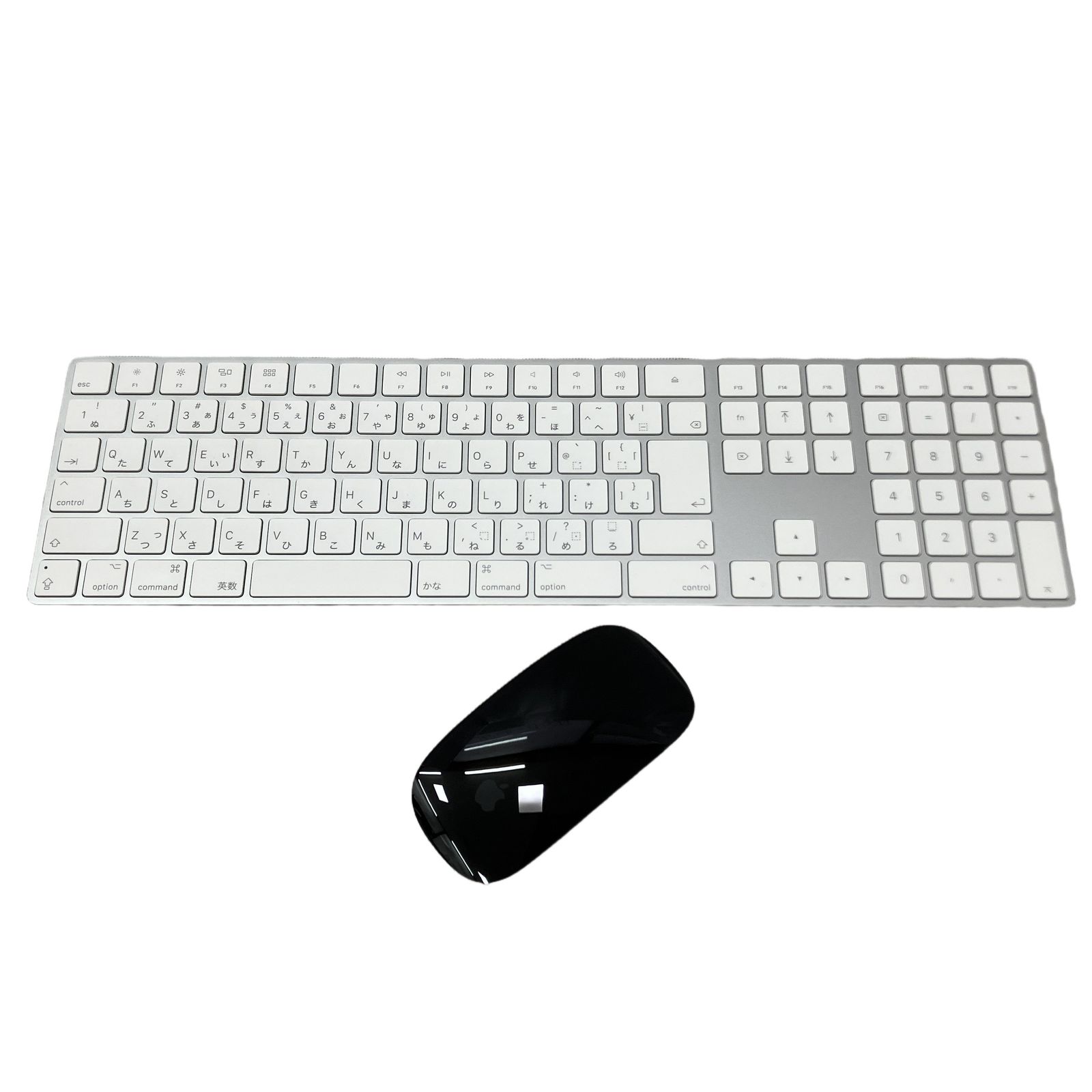 Apple Magic Keyboard A1657 A1843 Bluetooth ワイヤレスキーボード マウス 2点セット Mac iPad 入力装置 PC周辺機器 アップル 中古 H11525708