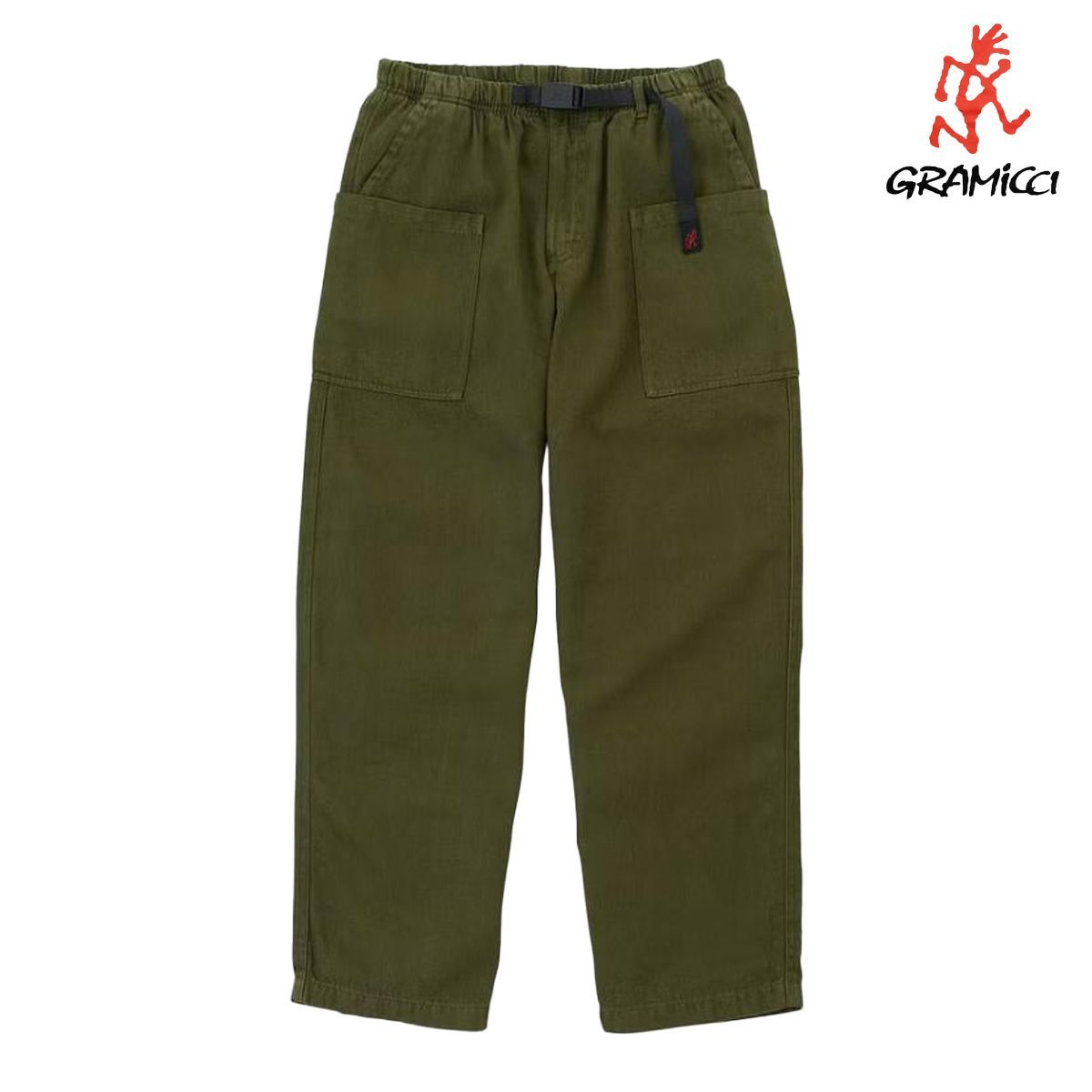 Gramicci グラミチ HEMP RELAXED PANT ヘンプリラックスパンツ G6SM-P005 メンズ イージーパンツ ワイドパンツ ヘンプ コットン クライミングパンツ アウトドア OLIVE 14,850円