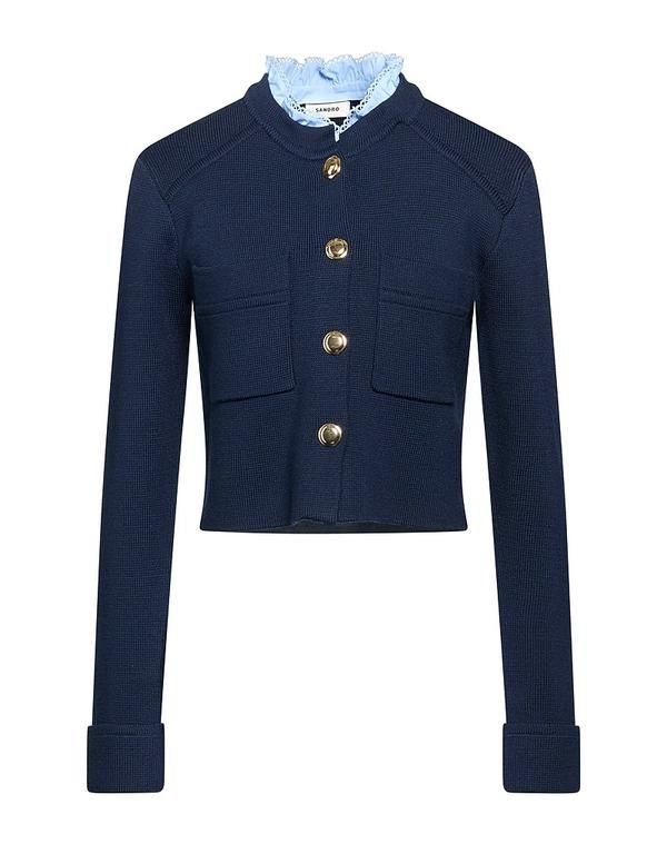 サンドロ レディース アウター カーディガン SANDRO Navy ネイビー 42,120円