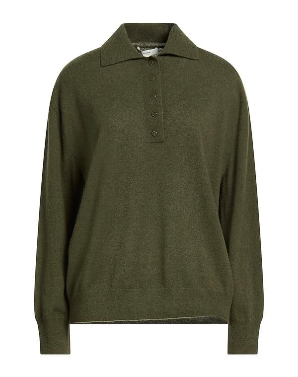 ヴィンス レディース アウター カーディガン カシミヤニット VINCE Military Green グリーン