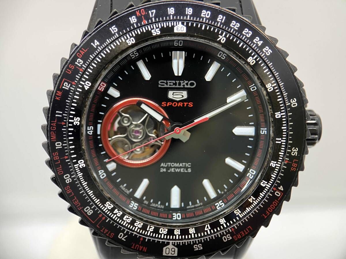 SEIKO SEIKO5 SPORTS 50th Anniversary 限定モデル 4R38-00H0 自動巻き メカニカル SARZ029 日差約 -7秒 時計 ケースサイズ 約45.0mm
