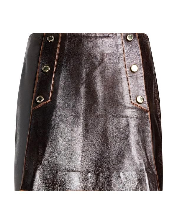 サンドロ レディース ボトムスカート SANDRO Dark Brown ブラウン