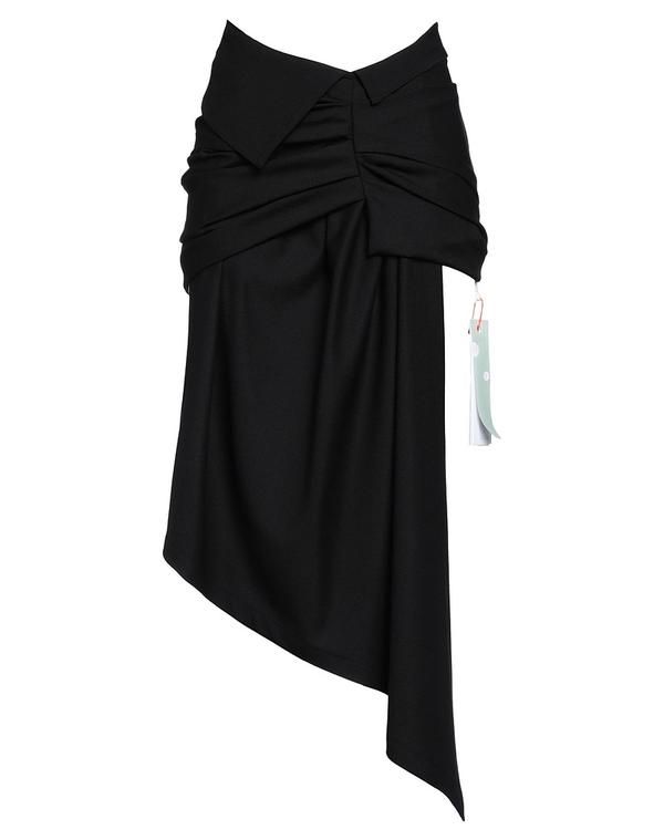 オフホワイト レディース ボトムスカート OFFWHITE Black ブラック