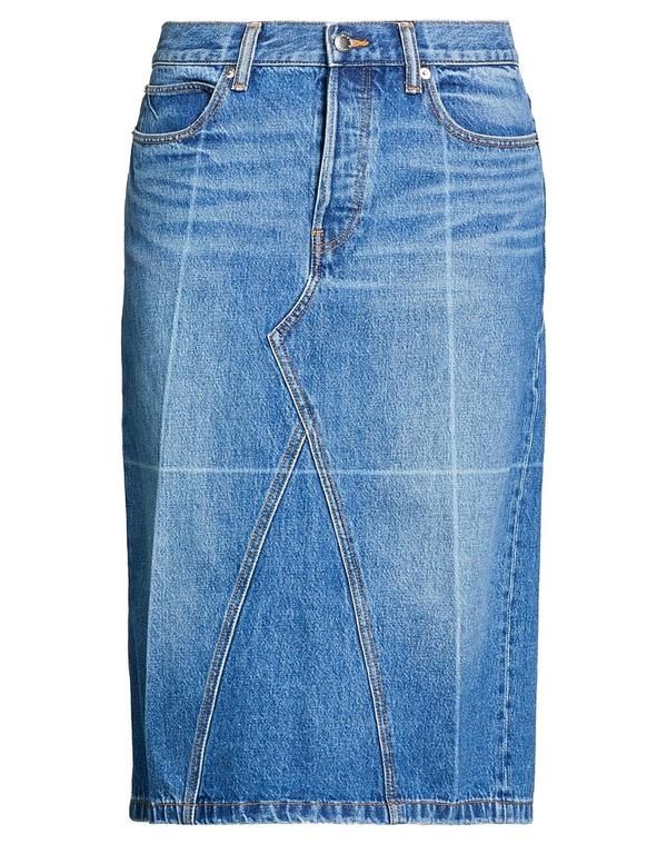 アレキサンダーワン レディース ボトムスカート ALEXANDER WANG Blue ブルー