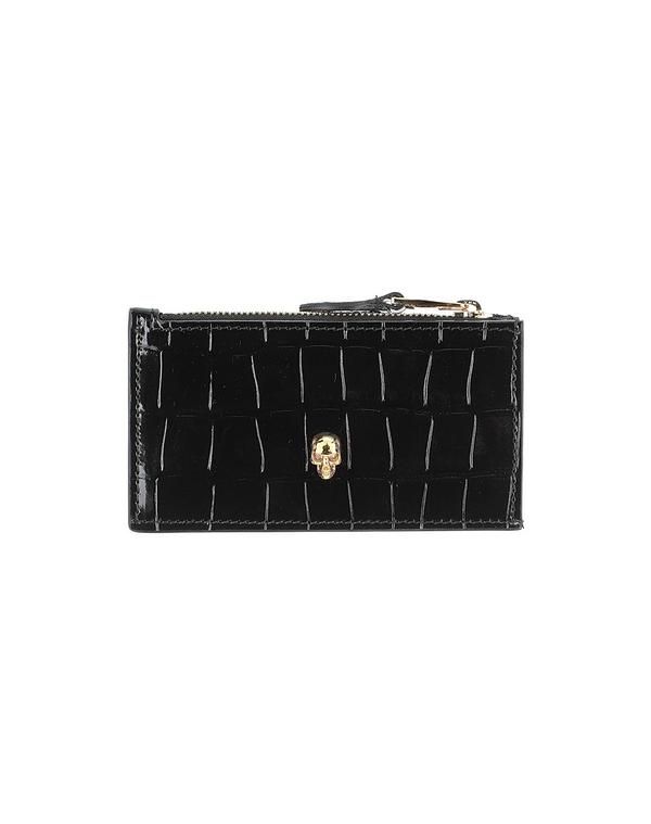 マックイーン レディース アクセサリー 財布 カードケース MCQUEEN Black ブラック 36,270円