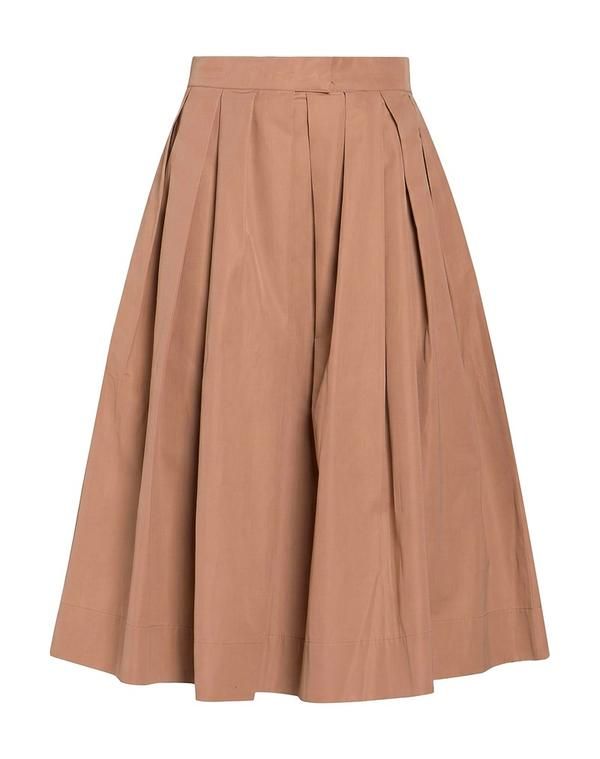 フェデーリ レディース ボトムスカート FEDELIght Brown ブラウン