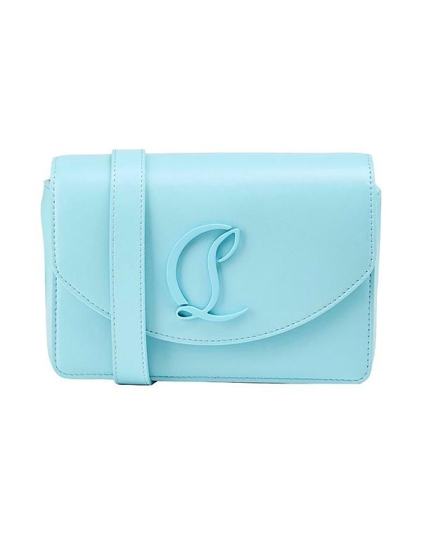 クリスチャン・ルブタン レディース バッグ CHRISTIAN LOUBOUTIN Turquoise Blue ブルー